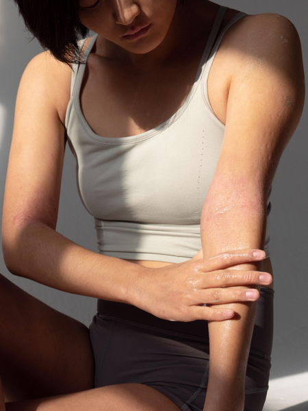 Great Body Relief on body skin